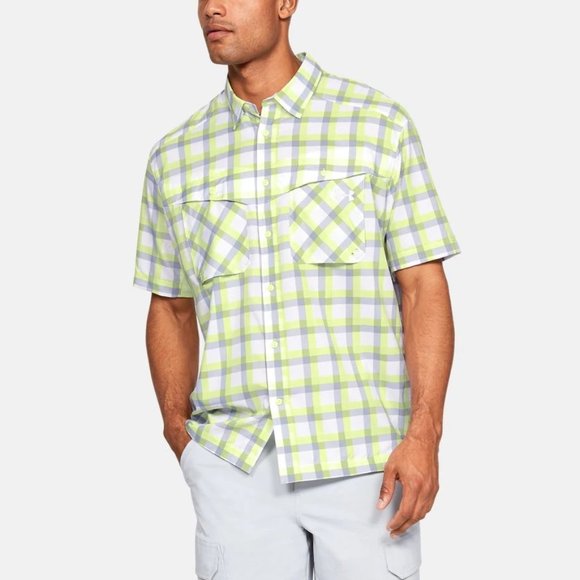 Under Armour Other - UNDER ARMOUR Men's Tide Chaser Plaid Short Sleeve